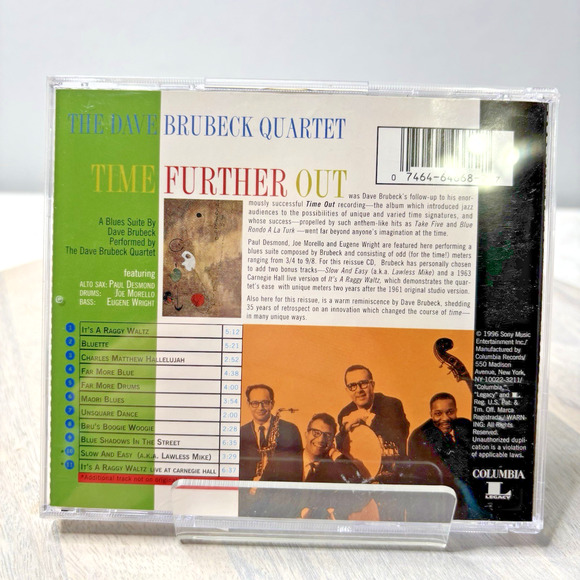 Time Further Out" by the Dave Brubeck Quartet, released in 1996 - Picture 2 of 5